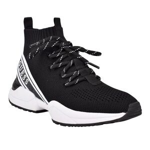 New GUESS Brite Knit High-Top Sneakers SZ 8.5